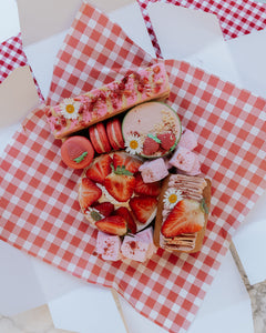 Strawberry tasting box